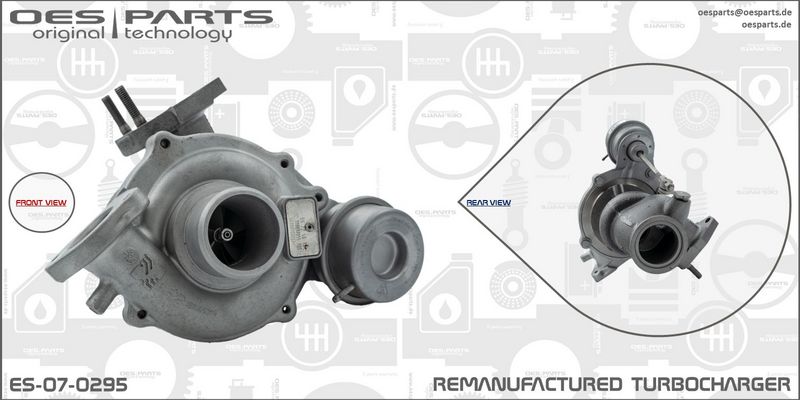 OES PARTS Kompresors, Turbopūte ES-07-0295